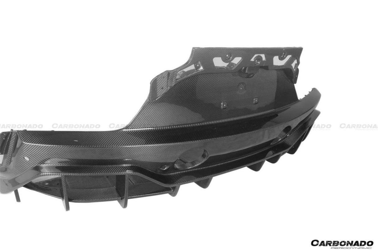2020-UP Maserati MC20 MCPura SVD Style DRY Carbon Fiber Rear Lip Diffuser