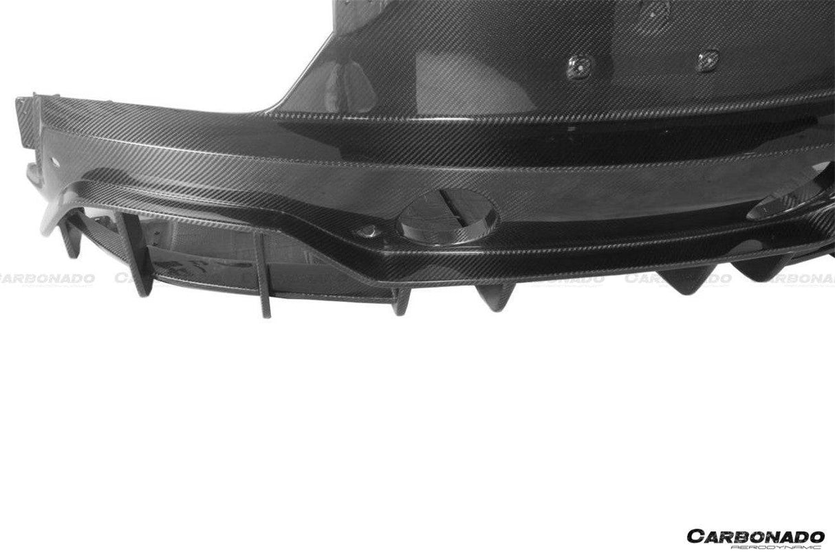 2020-UP Maserati MC20 MCPura SVD Style DRY Carbon Fiber Rear Lip Diffuser