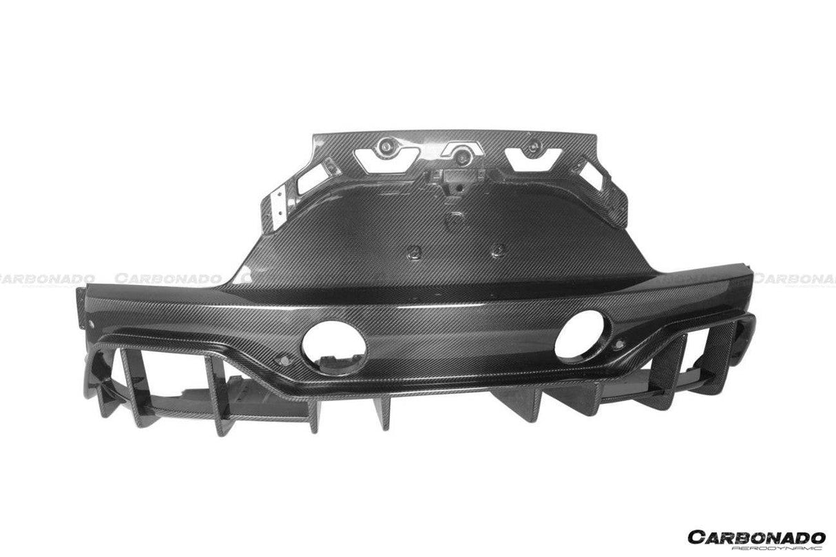2020-UP Maserati MC20 MCPura SVD Style DRY Carbon Fiber Rear Lip Diffuser