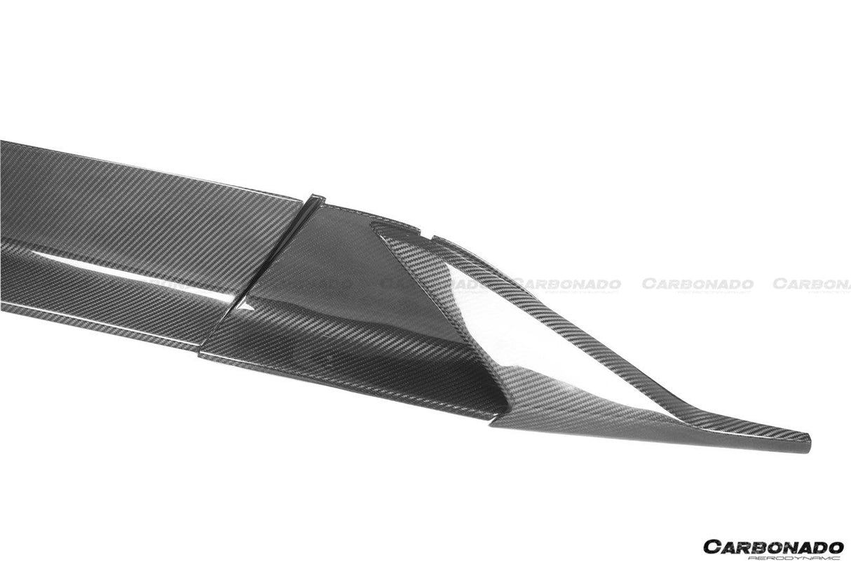 2020-UP Maserati Autoclave Carbon Fiber Side Skirts Carbonado (OE) Fits: MC20, MCPura