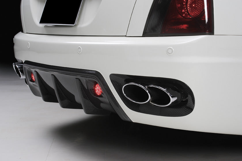 2005-2008 Maserati Quattroporte W Style Rear Bumper