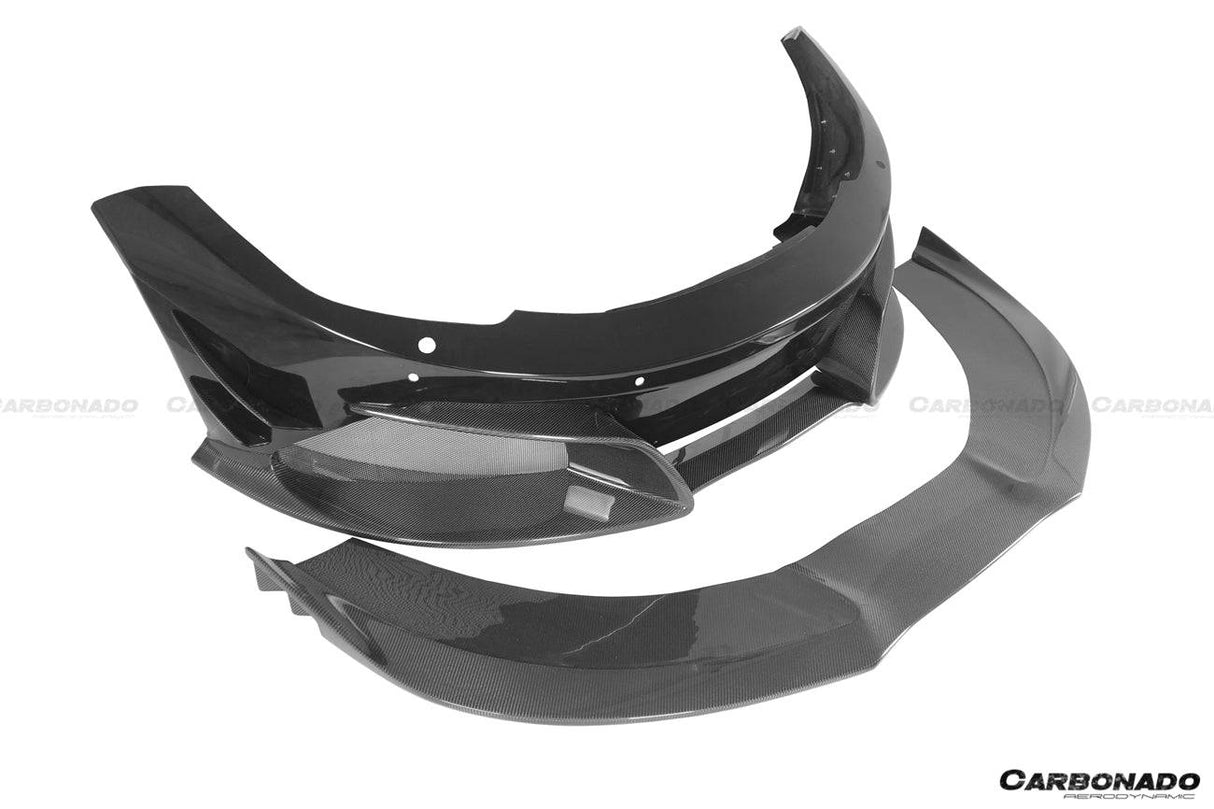 2011-2014 McLaren MP4 12C Rebel Performance Style Front Bumper with Lip