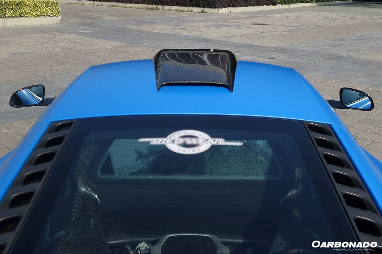 2011-2017 McLaren 650S, 675LT, MP4-12C BKSS Style Carbon Fiber Roof Scoop