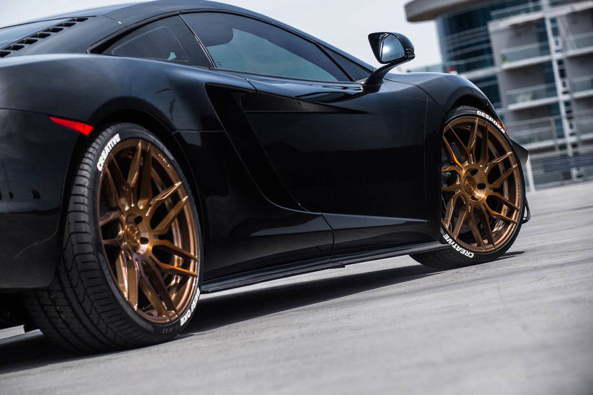 2011-2015 McLaren 650S MP4 12C RZS Style Side Skirts