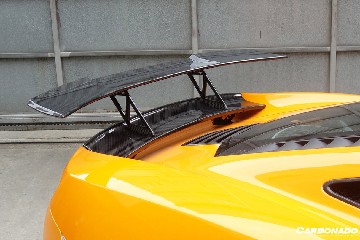 2011-2017 McLaren BKSS Style Carbon Fiber Trunk Spoiler Wing | Fits 625C, 650S, 12C MP4