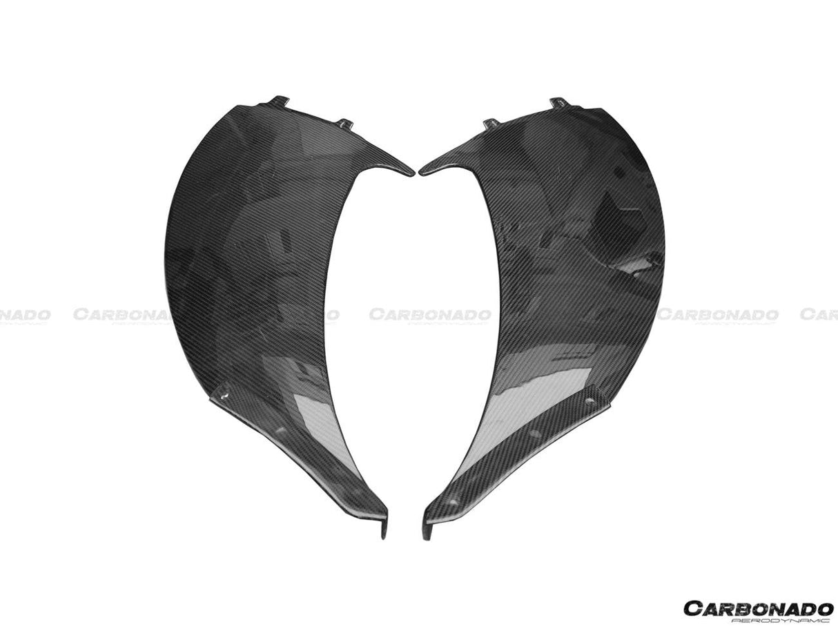 2011-2014 McLaren MP4 12C OEM Style Carbon Fiber Side Intake Blades
