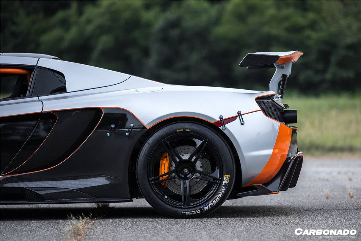 2011-2014 McLaren MP4 12C OEM Style Carbon Fiber Side Intake Blades
