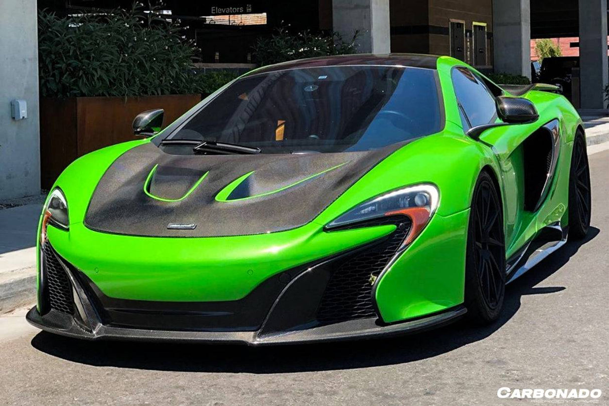 2014-2017 McLaren 650S OEM Style Carbon Fiber Front Lip
