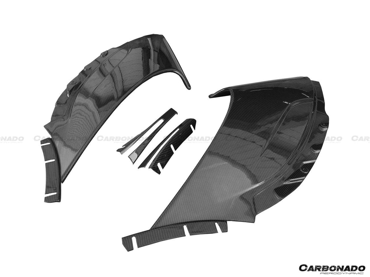 2014-2017 McLaren 650S OEM Style Carbon Fiber Tuning Veins Intake Blades