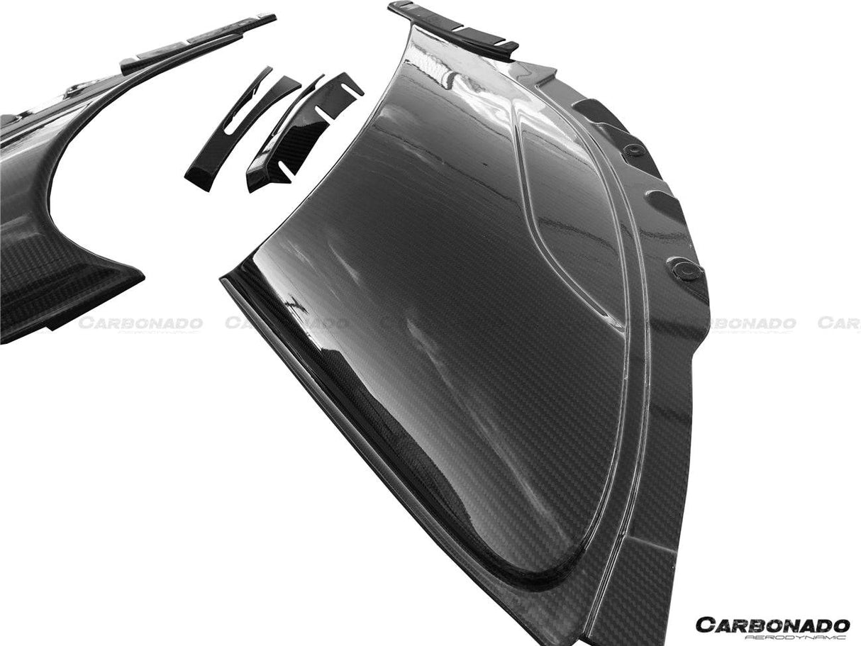 2014-2017 McLaren 650S OEM Style Carbon Fiber Tuning Veins Intake Blades