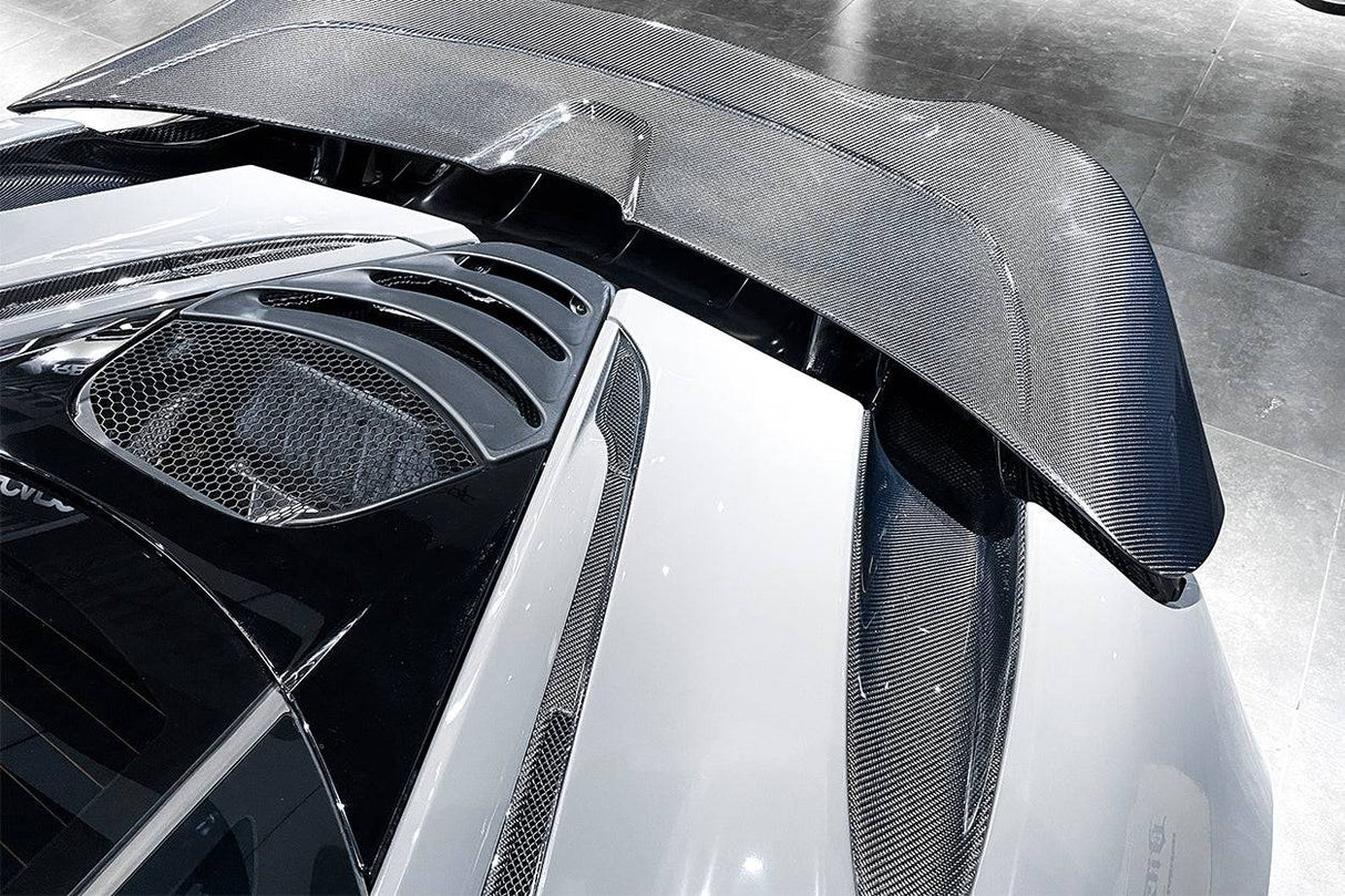2017-2022 McLaren 720S OEM Style Carbon Fiber Rear Trunk Air Intake Vents Replacement