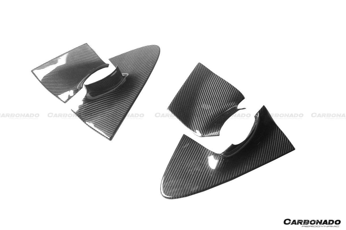 2017-2022 McLaren 720S Dry Carbon Fiber Door Handles Patch
