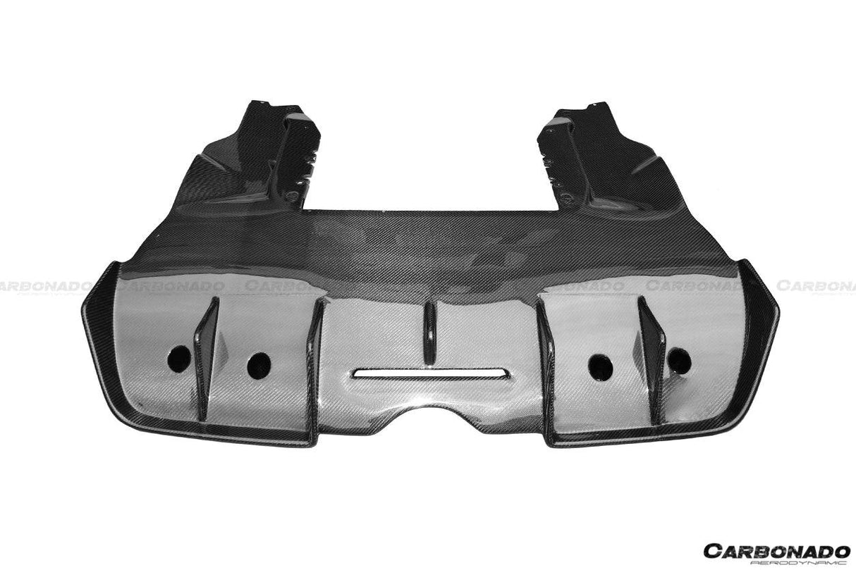 2011-2017 McLaren MP4 12C 650S DP Style Carbon Fiber Rear Diffuser