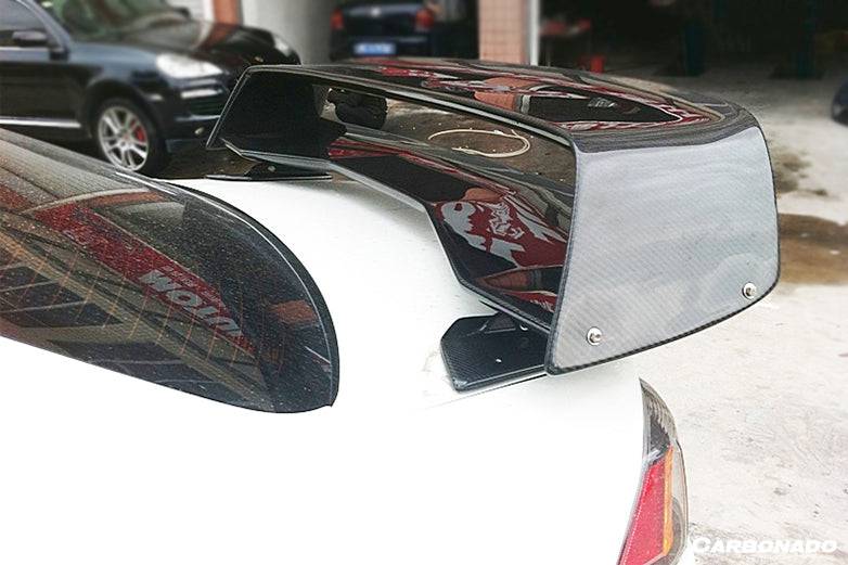 2008-2016 Mitsubishi Evo 10 VTX Style Carbon Fiber Trunk Spoiler Wing
