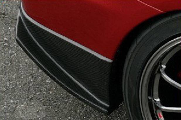 2008-2016 Mitsubishi Evolution 10 RS Style Carbon Fiber Rear Caps