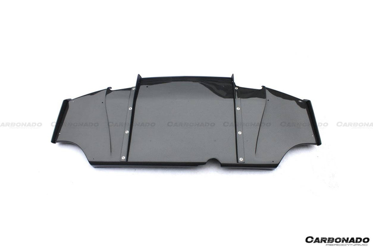 2008-2016 Mitsubishi Evolution EVO 10 X VRS Style Carbon Fiber Rear Diffuser
