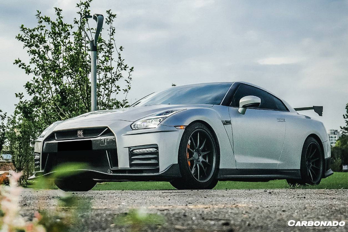 2008-2023 Nissan GTR R35 CBA DBA EBA NISMO Style Side Skirts