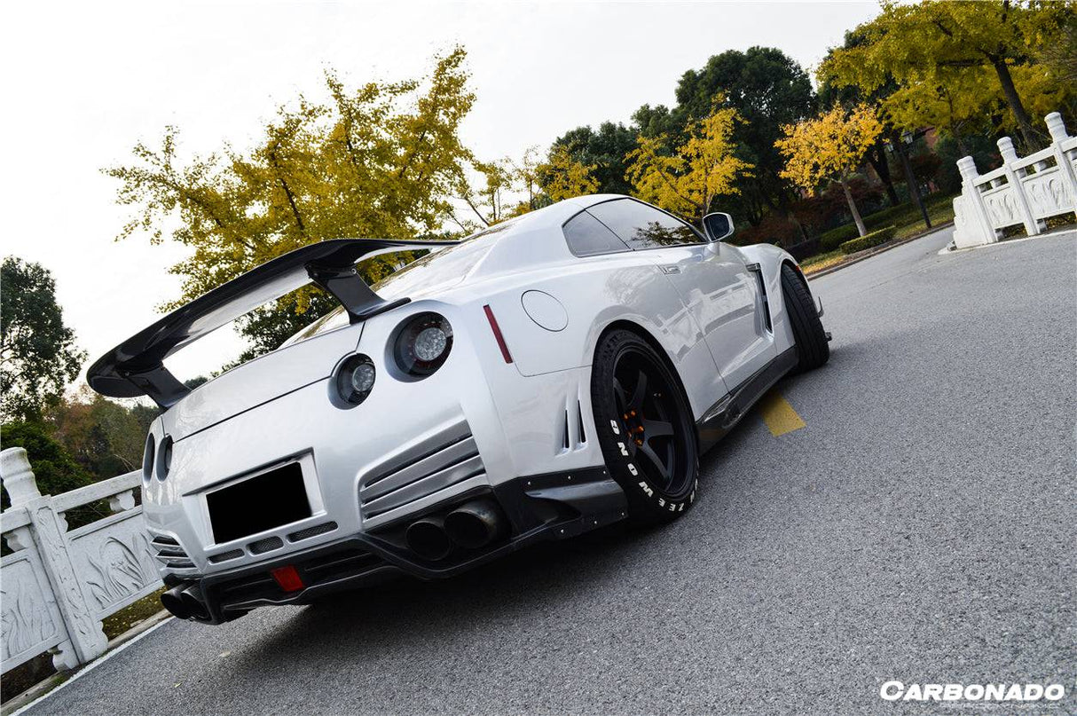 2012-2016 Nissan GTR R35 DBA VA Style Rear Diffuser Lip
