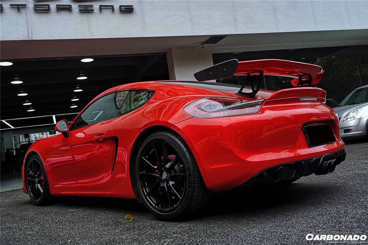 2012-2025 Porsche 981 | 718, Boxster | Cayman GT4 Style Trunk Spoiler Wing