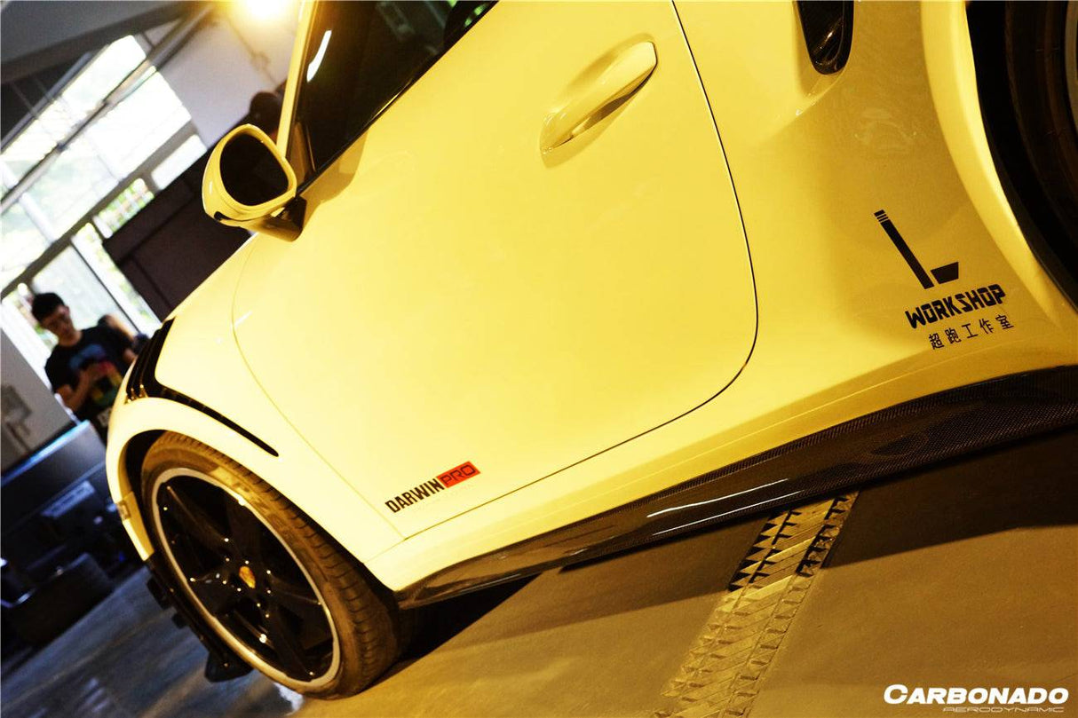 2013-2019 Porsche 911 991 Turbo S GT2RS Style Side Skirts