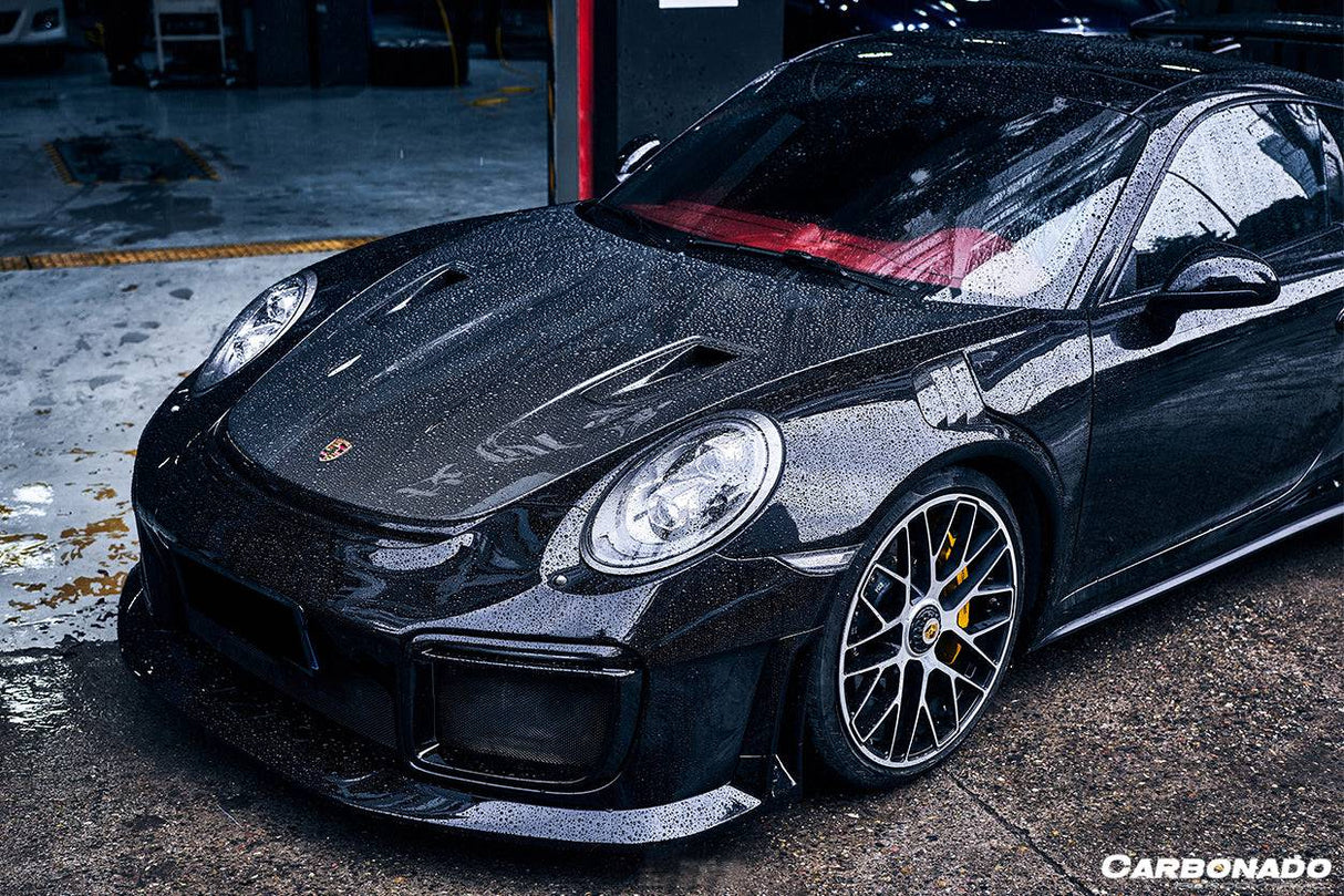 2013-2019 Porsche 991 Carrera Targa S 4 4s GT2RS Style Carbon Fiber Hood