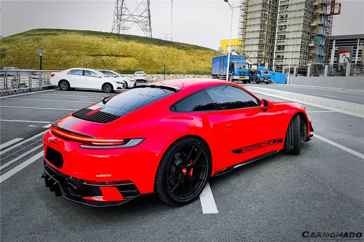 2019-2024 Porsche 911 992 Carrera S 4 4S TA Style Carbon Fiber Roof Spoiler