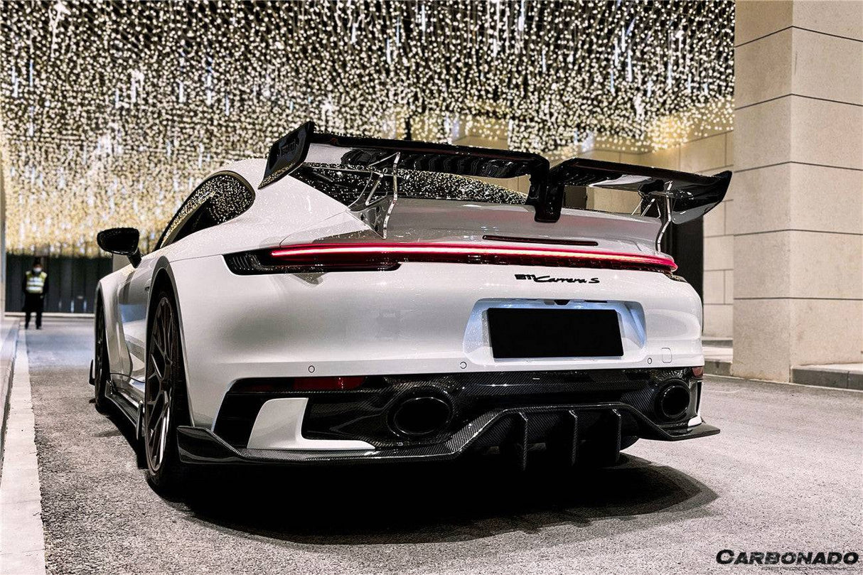 2019-2024 Porsche 911 992 Carrera S 4 4S TA Style Autoclave Carbon Fiber Trunk Spoiler Wing