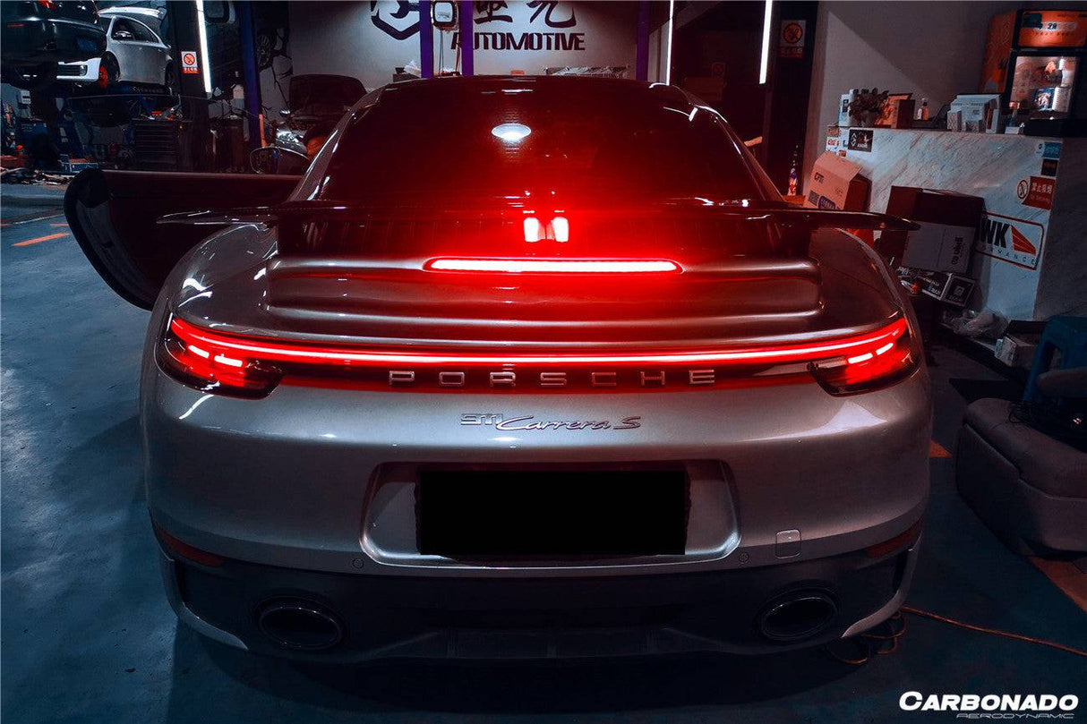 2019-2024 Porsche 911 992 Carrera S 4 4S Turbo Style Trunk Spoiler