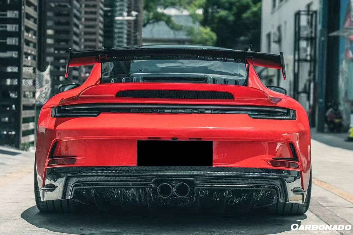 2019-2024 Porsche 911 992 Carrera S 4 4S Targa Cabriolet GT3 Style Rear Bumper