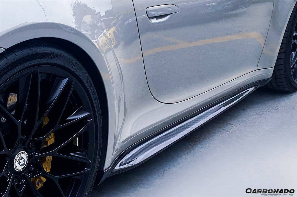 2019-2024 Porsche 911 992 Carrera& S 4 4S Targa Cabriolet GT3 Style Side Skirts