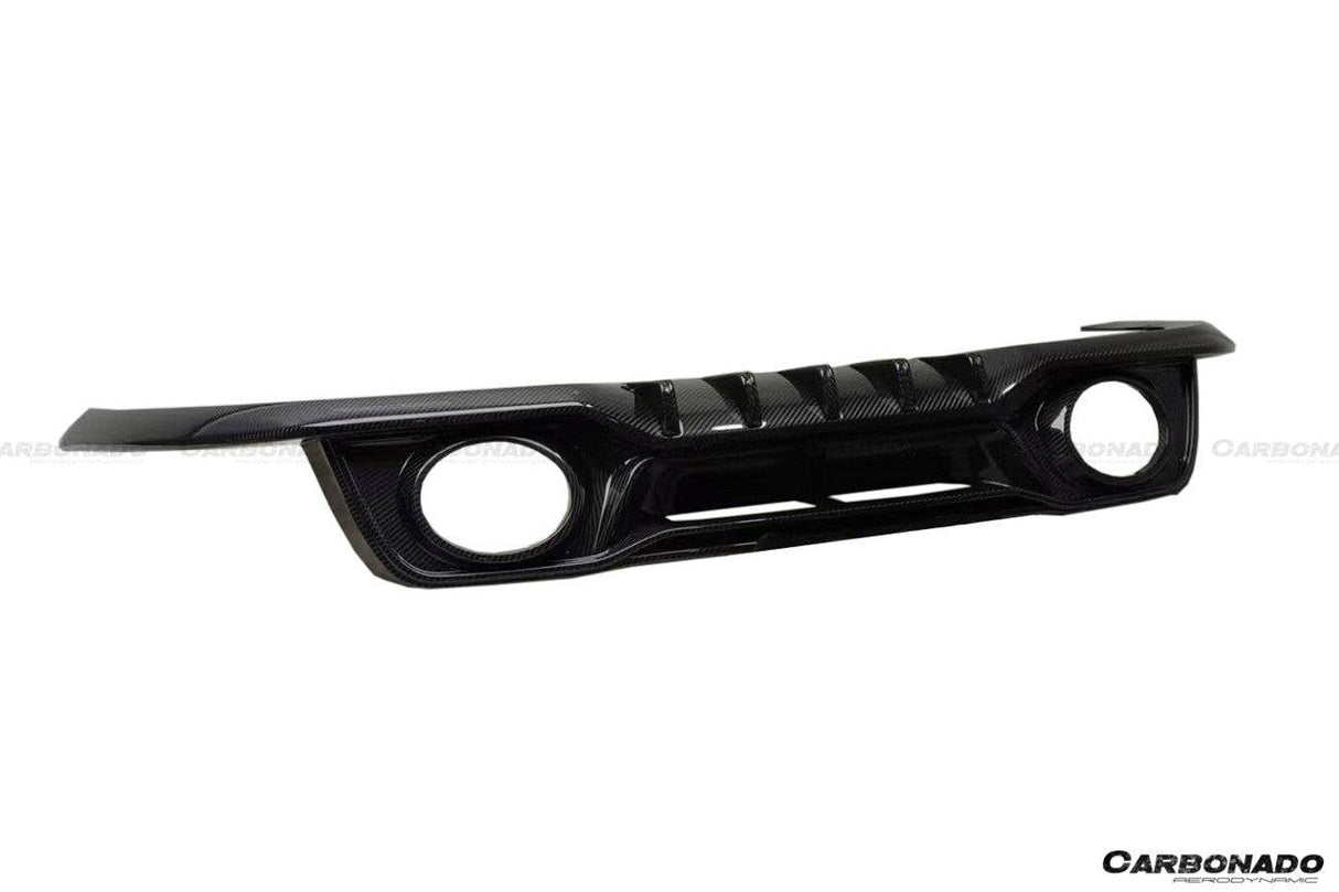 2019-2024 Porsche 911 992 Turbo S TA Style DRY Carbon Fiber Rear Lip With Winglets