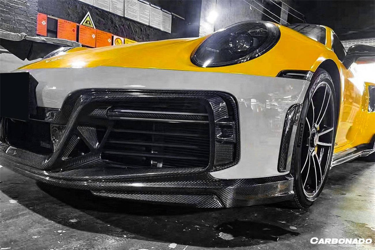 2019-2024 Porsche 911 992 Turbo S TA Style Front Bumper