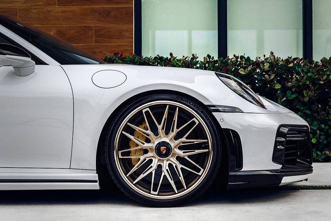 2019-2024 Porsche 911 992 Turbo S TA Style Front Bumper