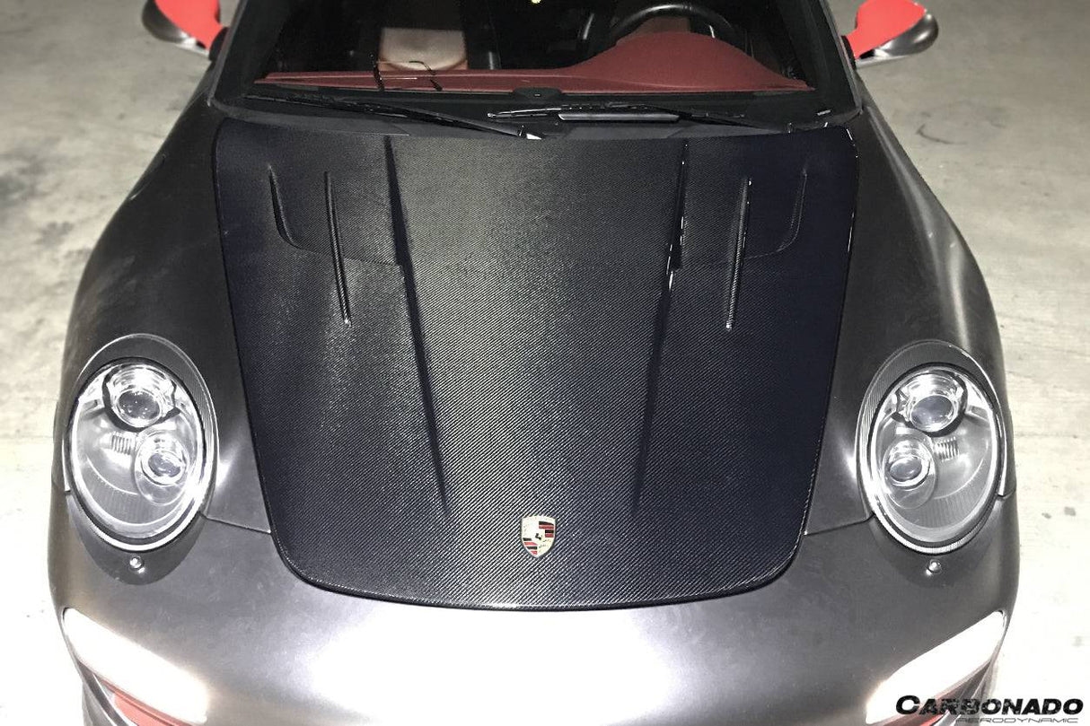 2005-2012 Porsche 987 Cayman Boxster and 997 Carrera MG Style Hood