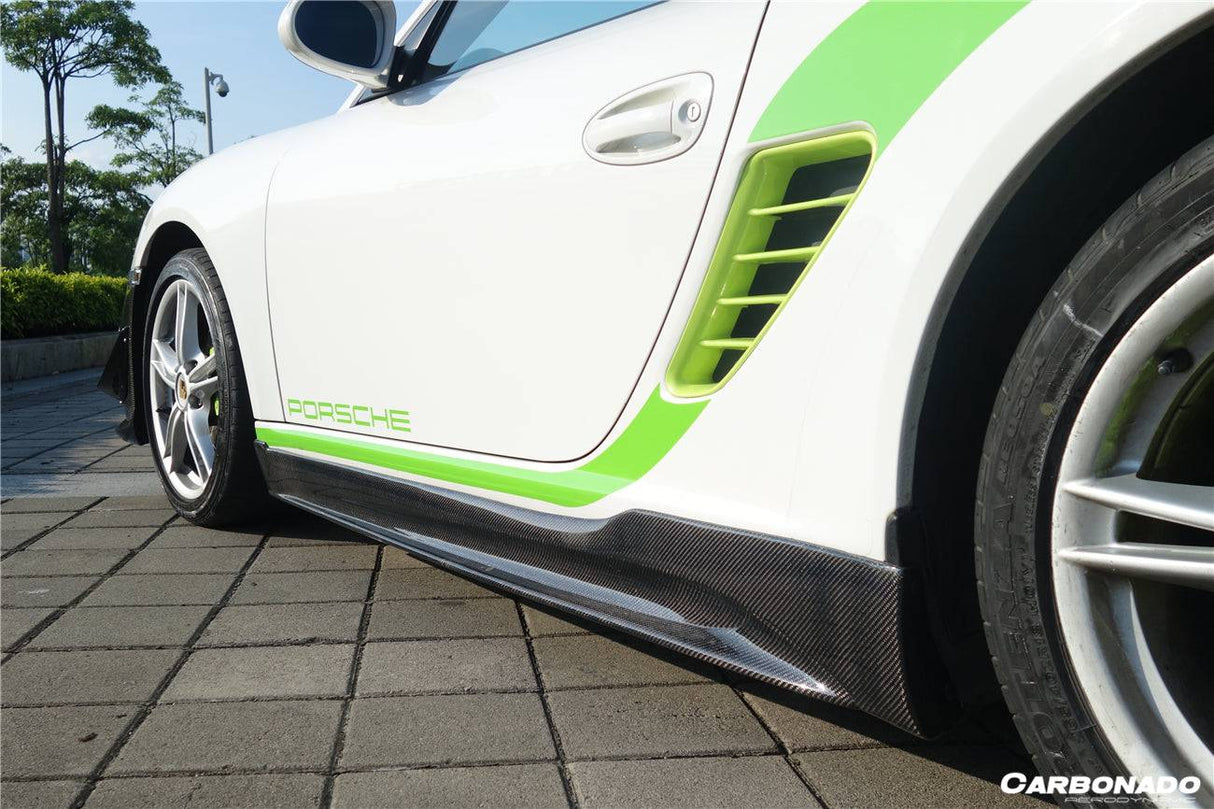 2005-2012 Porsche Cayman Boxster 987 TA Style Side Skirts