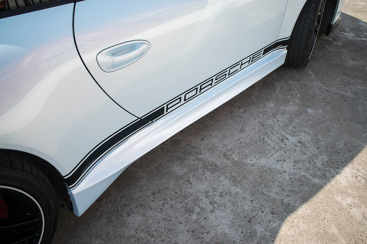 2009-2012 Porsche 911 997.2 Carrera S T Style Side Skirts