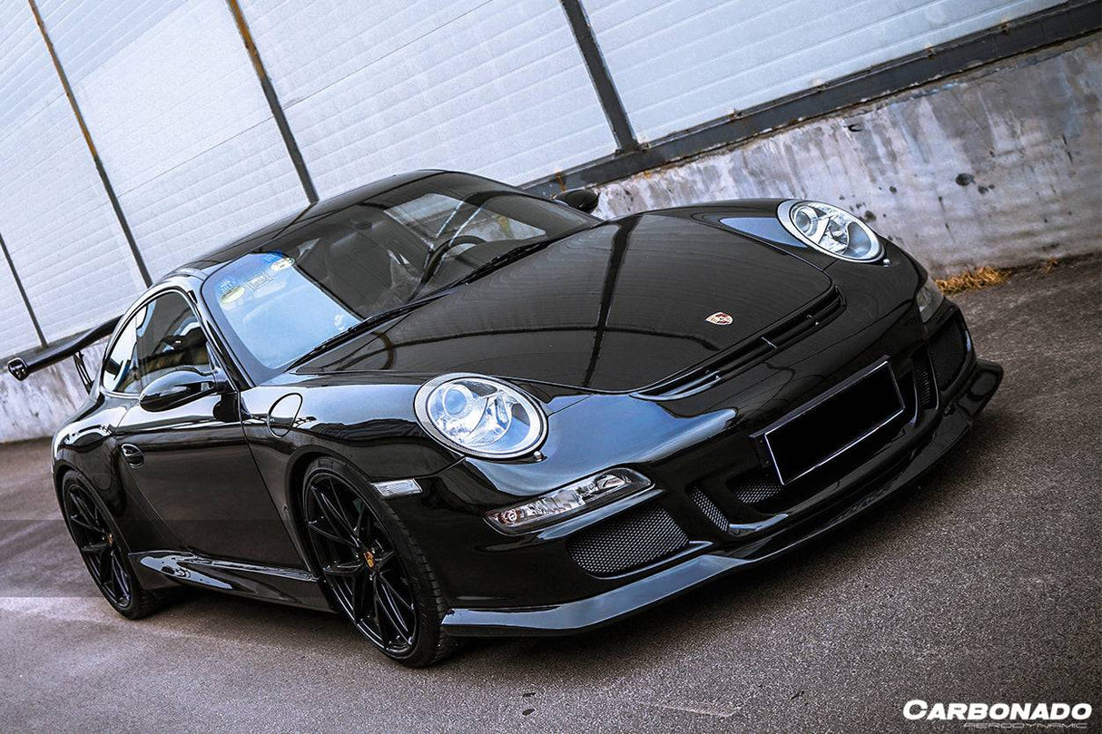 2005-2008 Porsche 911 997.1 Carrera S TA Style Side Skirts