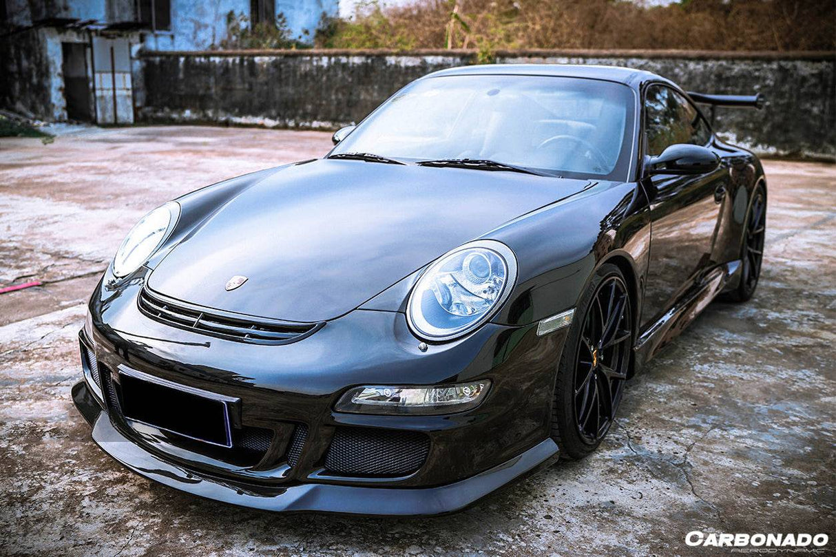 2005-2008 Porsche 911 997.1 Carrera S TA Style Side Skirts