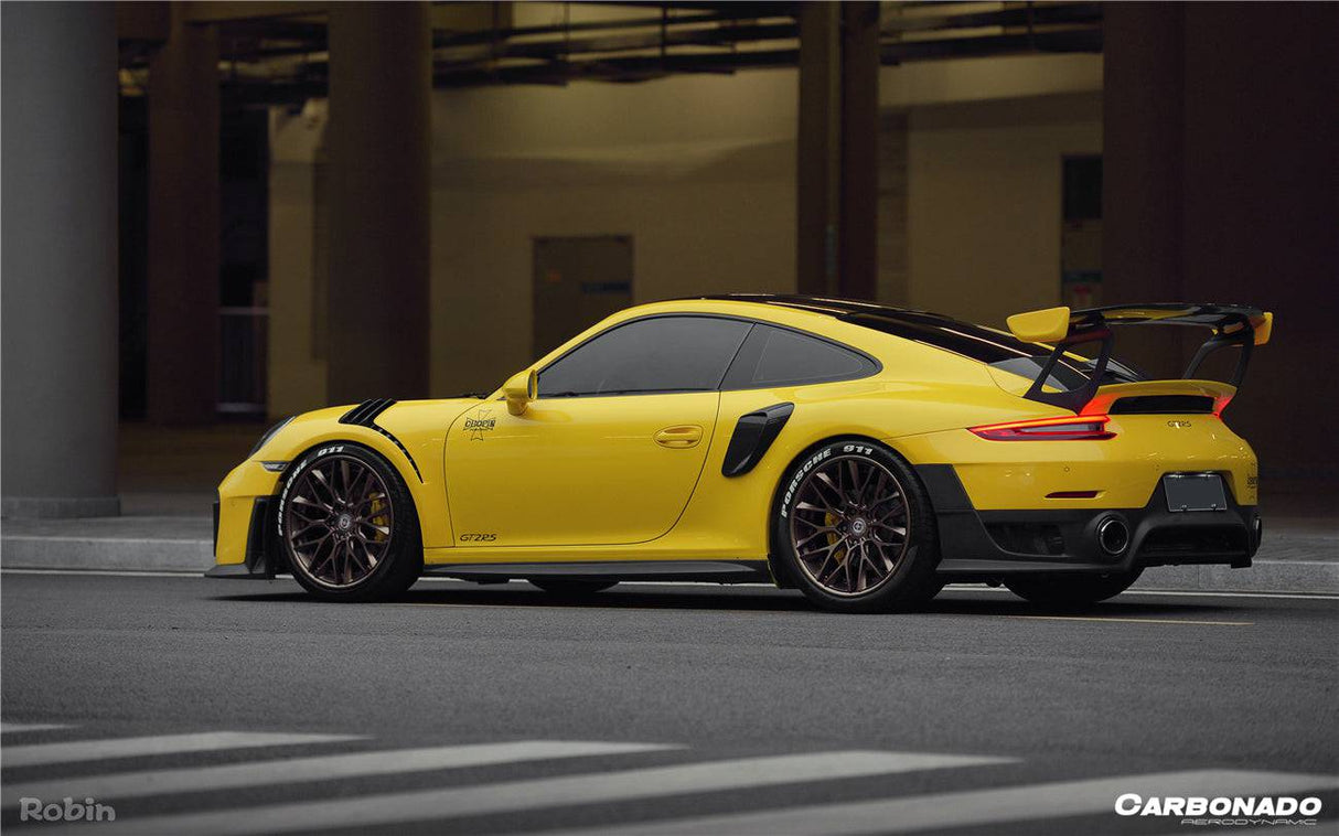 2012-2019 Porsche 911 991.1 991.2 Carrera S GT2RS Style Carbon Fiber Quarter Panel Side Scoops