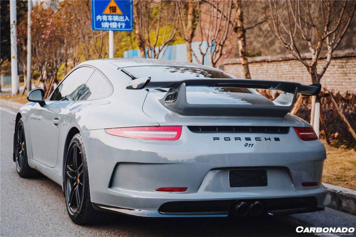2012-2015 Porsche 911 991.1 Carrera S GT3 Style Rear Bumper Middle Exhaust