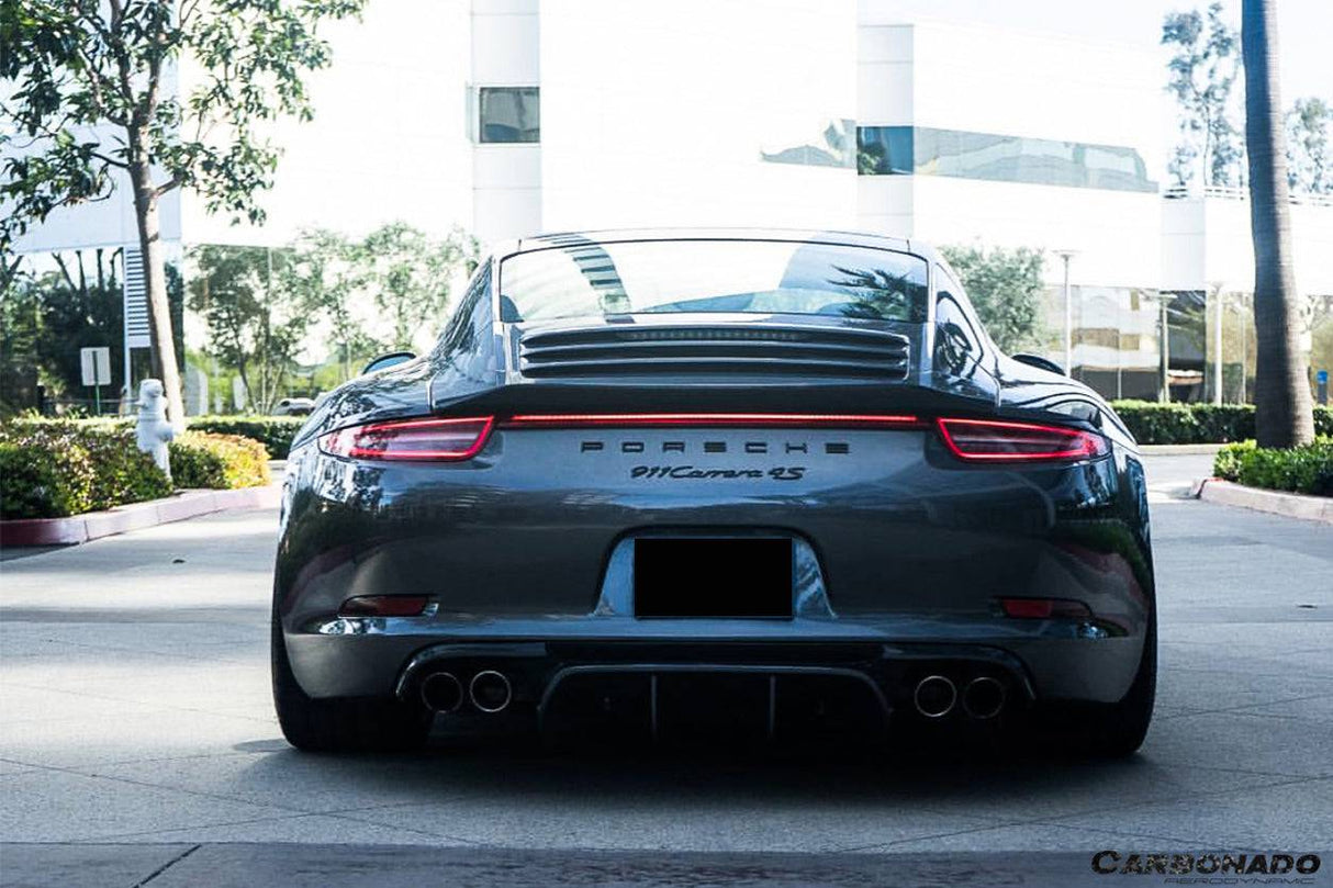 2012-2015 Porsche 911 991.1 Carrera S 4S VRS-2 Style Carbon Fiber Rear Diffuser