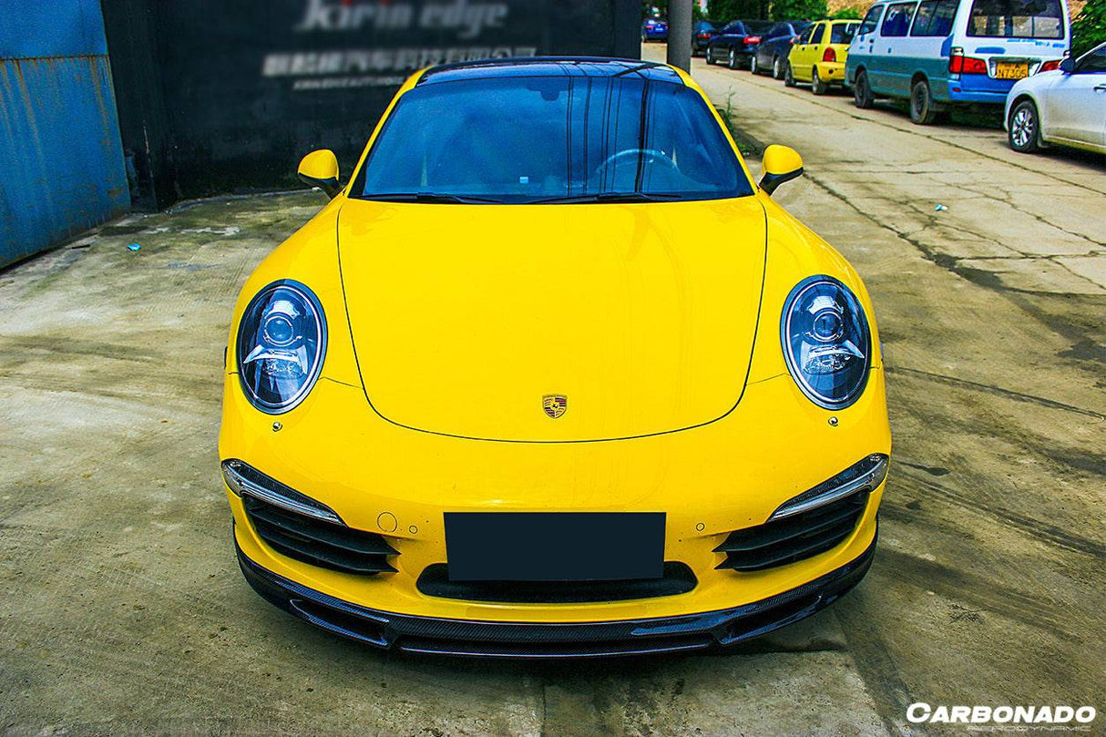 2012-2015 Porsche 911 991.1 Carrera S 4S VRS Style Carbon Fiber Front Lip