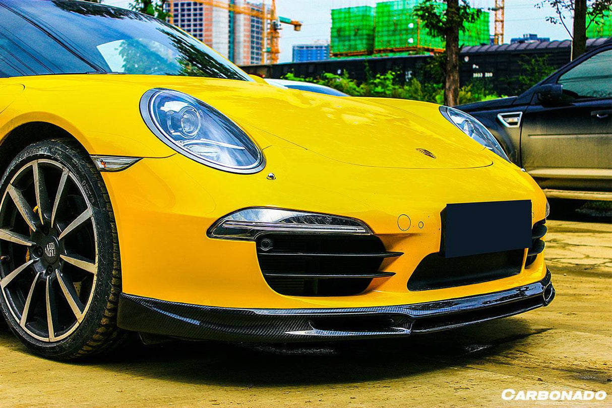 2012-2015 Porsche 911 991.1 Carrera S 4S VRS Style Carbon Fiber Front Lip
