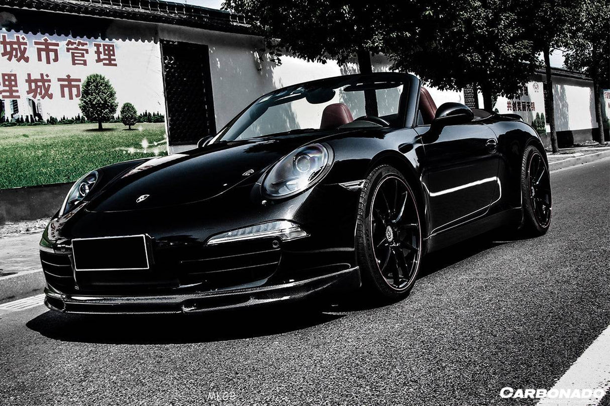 2012-2015 Porsche 911 991.1 Carrera S 4S VRS Style Carbon Fiber Front Lip