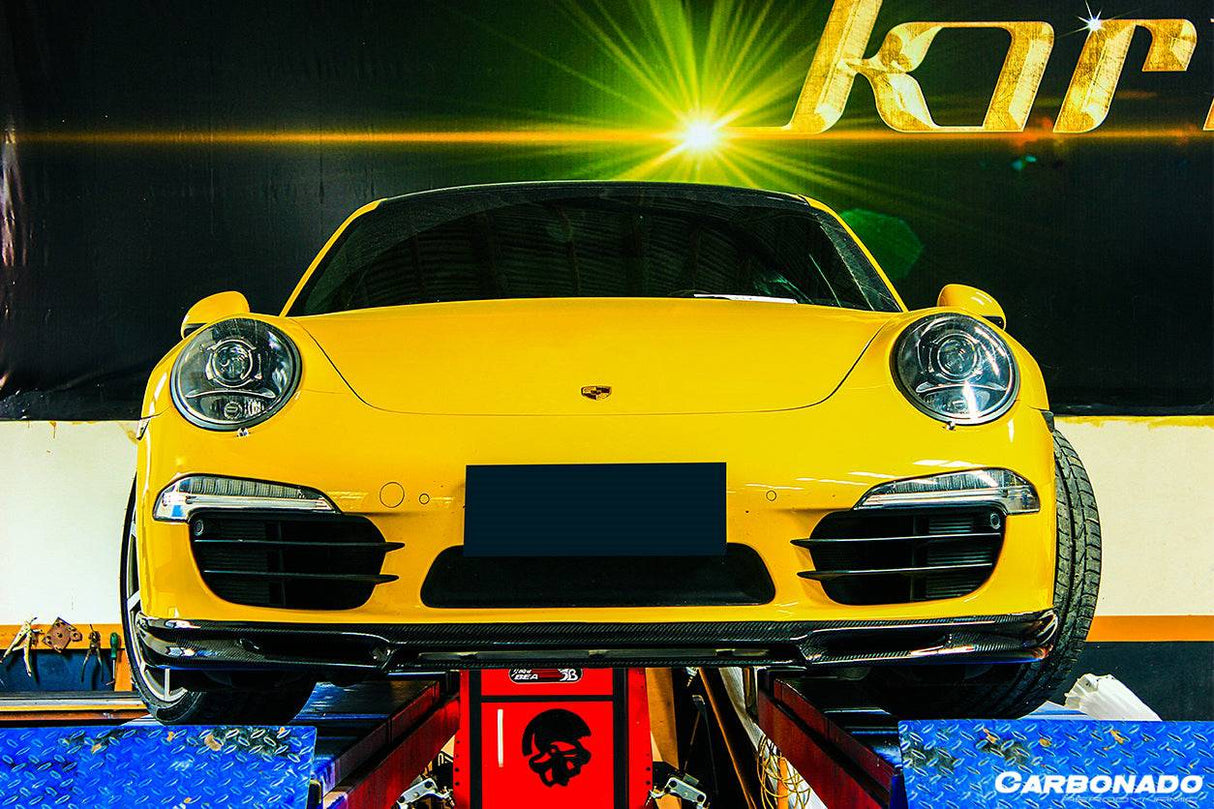 2012-2015 Porsche 911 991.1 Carrera S 4S VRS Style Carbon Fiber Front Lip