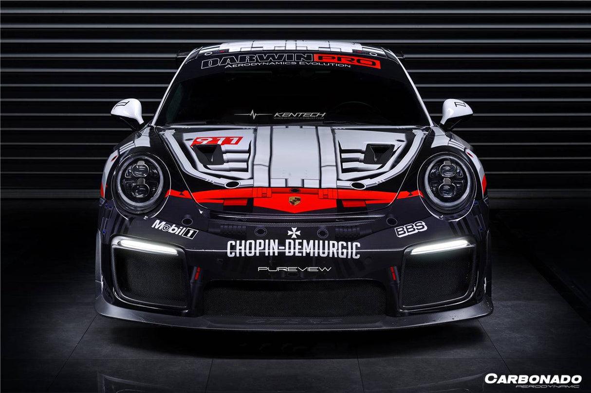 2016-2019 Porsche 911 991.2 Carrera S GT2RS Style Full Body Kit