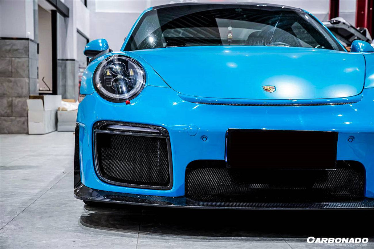 2016-2019 Porsche 911 991.2 Carrera Targa 4 4S GT2RS Style Front Bumper