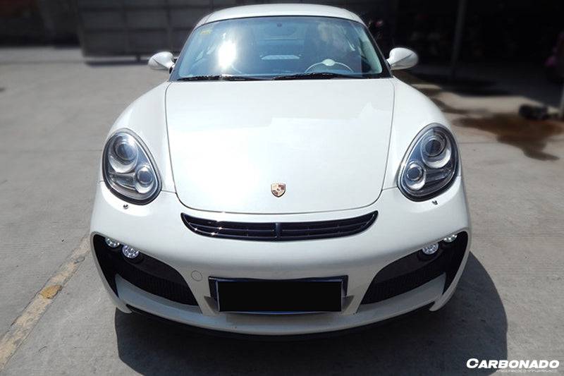 2009-2012 Porsche Cayman Boxster 987 TA Style Front Bumper with LED Lights