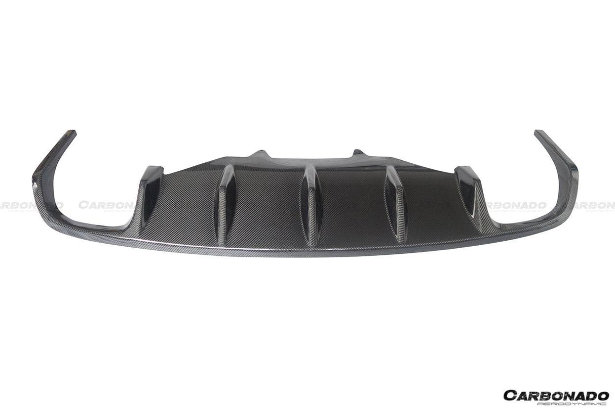 2014-2019 Porsche Macan BS Style Carbon Fiber Rear Diffuser