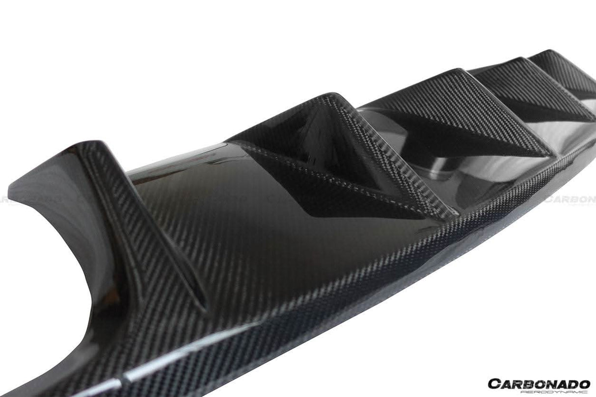 2014-2019 Porsche Macan BS Style Carbon Fiber Rear Diffuser